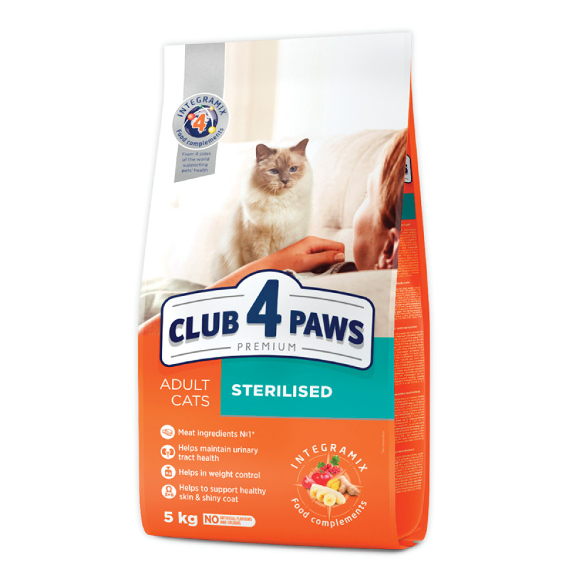 Club 4 Paws Premium Sterilised Сухий корм для стерилізованих кішок