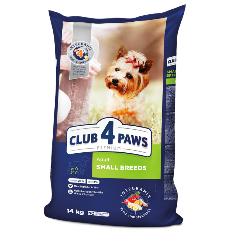Club 4 Paws Premium Adult Small Breeds Сухий корм для дорослих собак дрібних порід