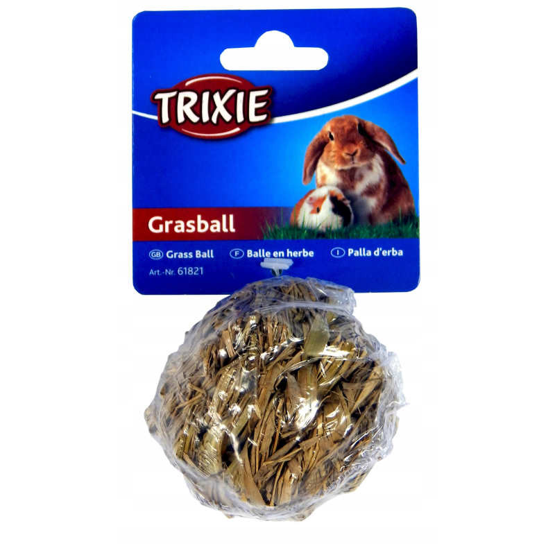 Trixie М'яч із сухої трави для гризунів
