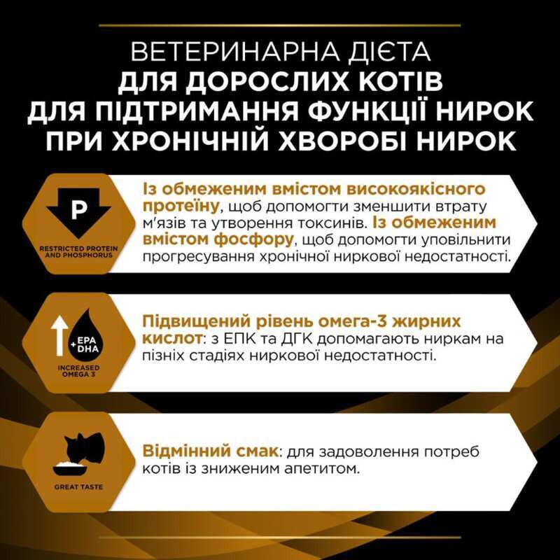 Pro Plan Veterinary Diets NF Renal Function Advanced Care Лечебный корм для взрослых кошек