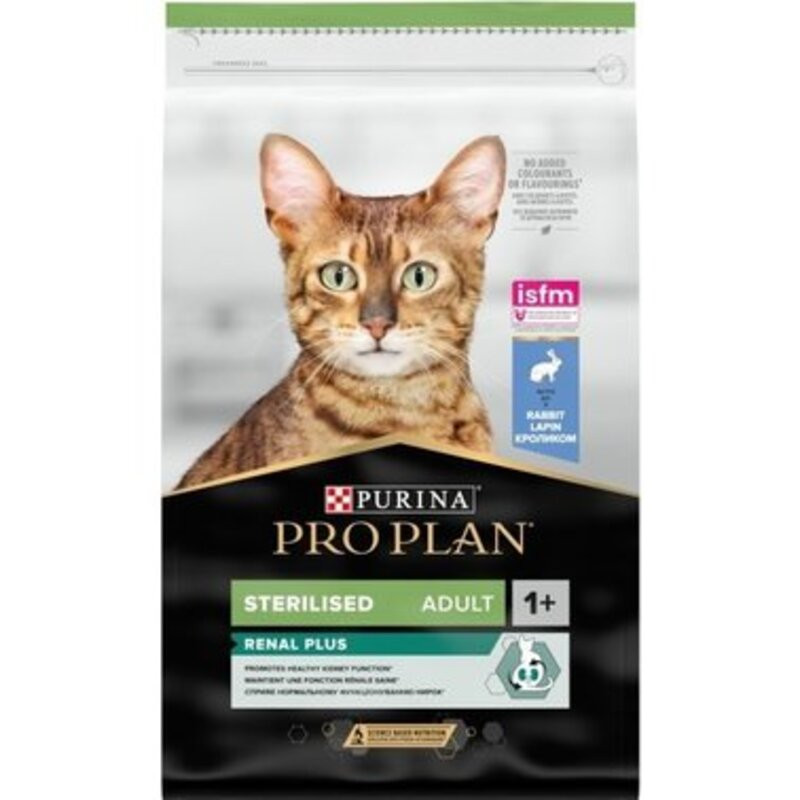 Pro Plan Adult Sterilised Renal Plus Rabbit Сухий корм для стерилізованих кішок з кроликом