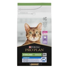 Pro Plan Senior 7+ Sterilised Longevis Turkey Сухий корм для стерилізованих кішок старше 7 років з індичкою