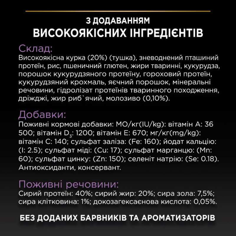 Pro Plan Kitten Healthy Start Chicken Сухий корм для кошенят з куркою