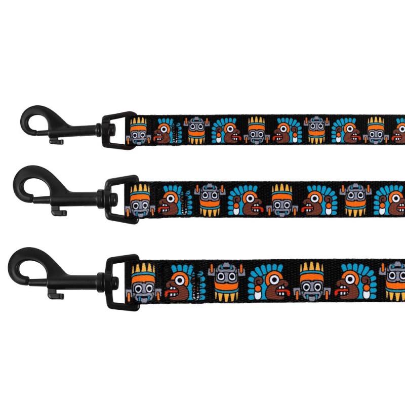 Bronzedog Urban Повідець для собак нейлоновий чорний маска