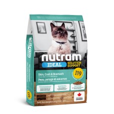 Nutram Ideal Skin Coat & Stomach I19 Холістик корм для дорослих кішок з чутливим травленням