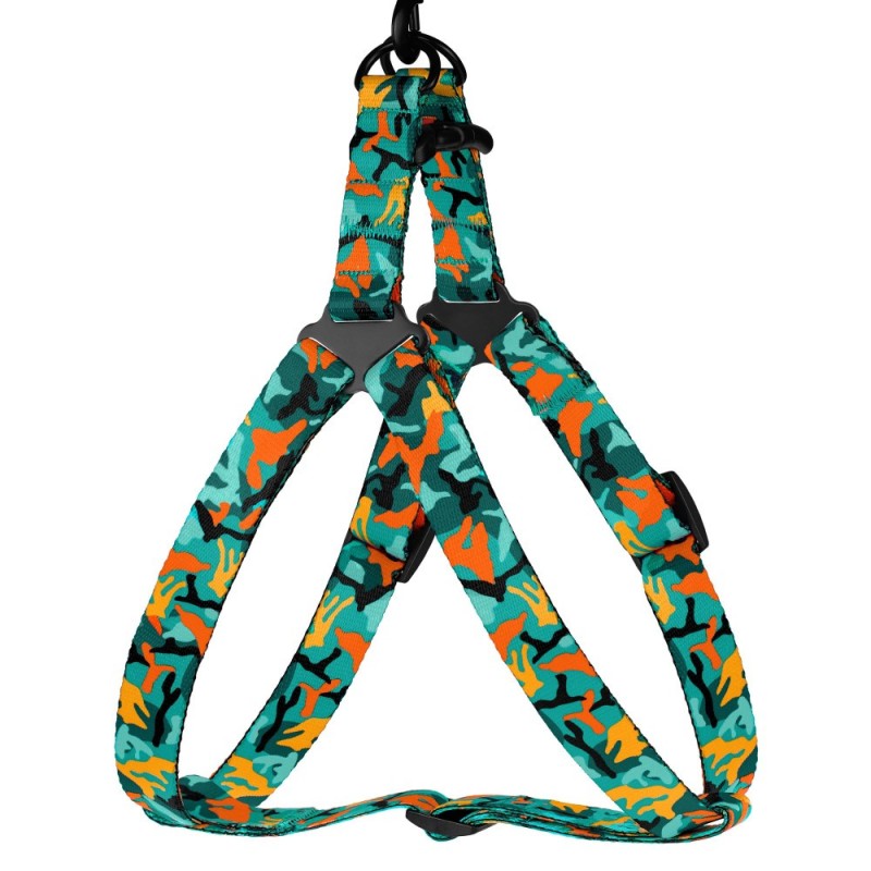 Bronzedog Urban Camo Шлей для собак нейлоновий зелений