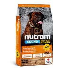 Nutram Sound Adult Large Breed S8 Холістик корм для дорослих собак великих порід з куркою та вівсянкою