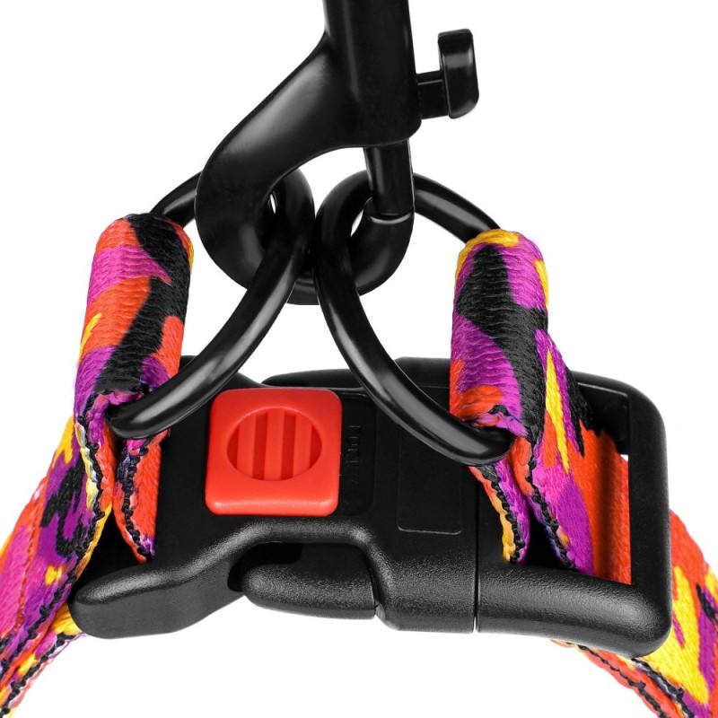 Bronzedog Urban Camo Шлей для собак нейлонова рожева