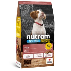Nutram Sound Puppy S2 Холістик корм для цуценят з куркою та цільними яйцями