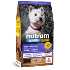 Nutram Sound Adult Small Breed S7 Холістик корм для дорослих собак дрібних порід з куркою та коричневим рисом