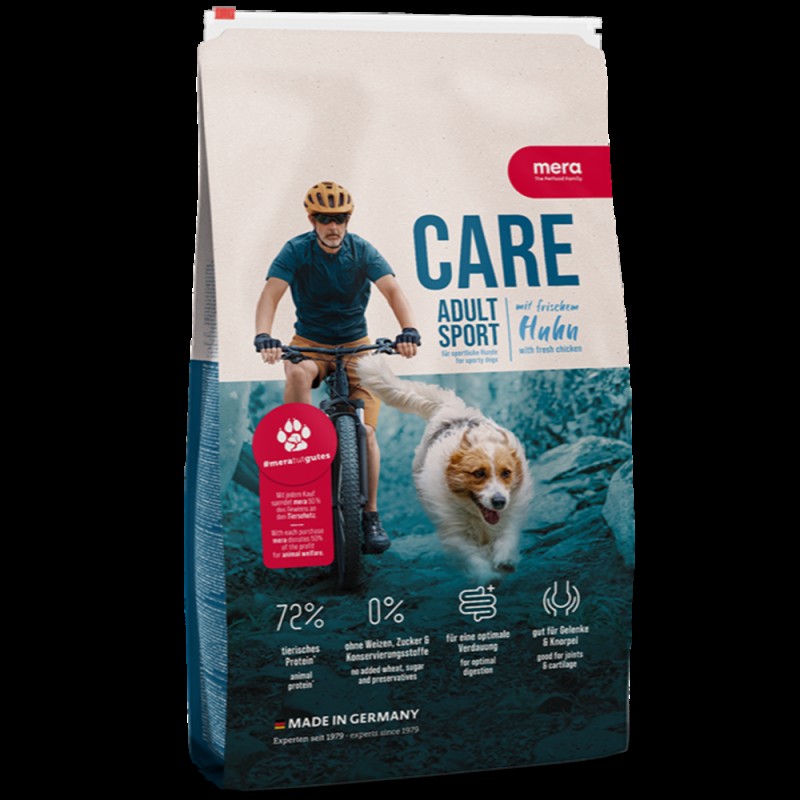 Mera Care Adult Sport Chicken Сухий корм для дорослих спортивних собак усіх порід із куркою