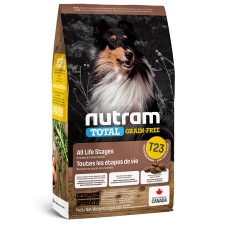 Nutram Total Grain-Free T23 Холістик беззерновий корм для дорослих собак з індичкою та куркою