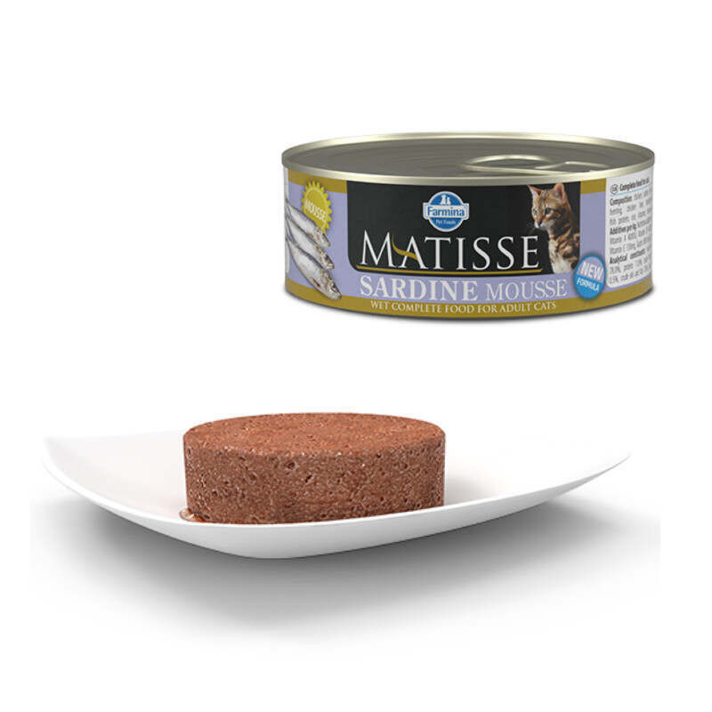 Farmina Matisse Cat Mousse Sardine Вологий корм для котів із сардиною