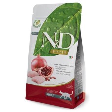 Farmina N&D Grain Free Prime Chicken & Pomegranate Adult Сухий корм для кішок з куркою та гранатом