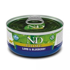 Farmina N&D Grain Free Prime Lamb & Blueberry Adult Вологий корм для кішок з ягнятком та чорницею