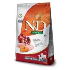 Farmina N&D Grain Free Pumpkin Chicken & Pomegranate Adult Medium & Maxi Сухий корм для собак середніх та великих порід з куркою та гранатом