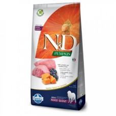 Farmina N&D Grain Free Pumpkin Lamb & Blueberry Adult Giant Maxi Сухий корм для собак гігантських порід з ягнятком та чорницею