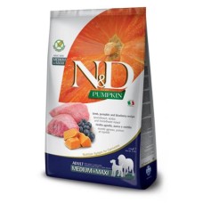 Farmina N&D Grain Free Pumpkin Lamb & Blueberry Adult Medlum & Maxi Сухий корм для собак середніх і великих порід з ягнятком та чорницею