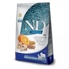 Farmina N&D Low Grain Ocean Ancestral Adult Medium & Maxi Сухий корм для собак середніх та великих порід з тріскою та апельсином