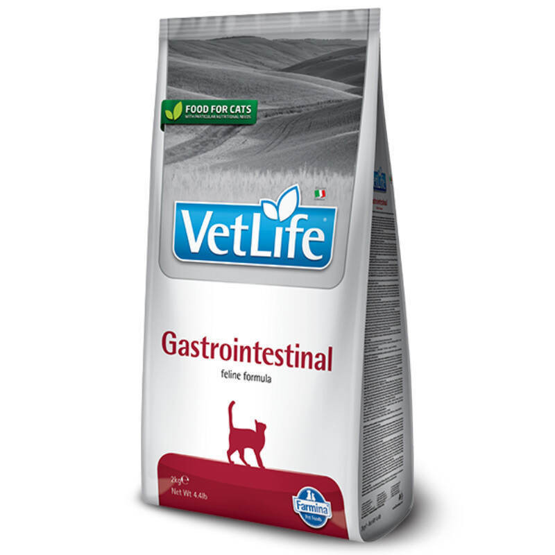 Farmina Vet Life Gastrointestinal Сухий лікувальний корм для кішок при захворюванні ШКТ