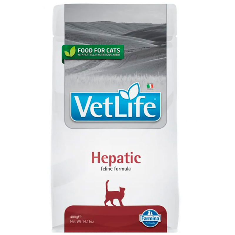 Farmina Vet Life Hepatic Сухий лікувальний корм для кішок при хронічній печінковій недостатності