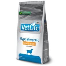 Farmina VetLife Hypoallergenic Fish & Potato Сухий лікувальний корм для собак при харчовій алергії