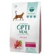 Optimeal Cat Adult High in Veal Сухий корм для дорослих кішок з телятиною