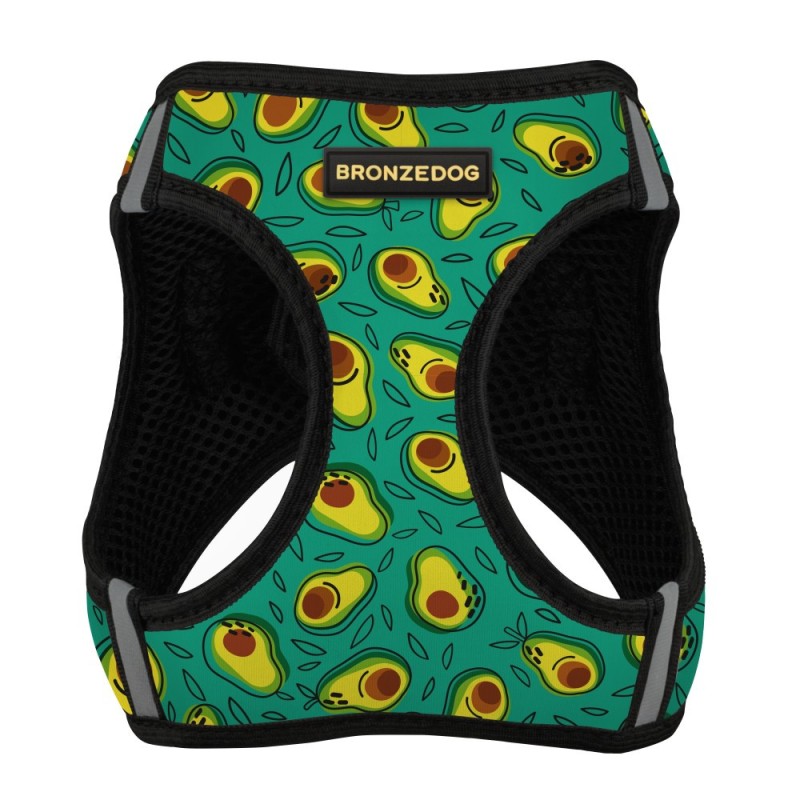 Bronzedog Sport Vest Шлей для собак авокадо
