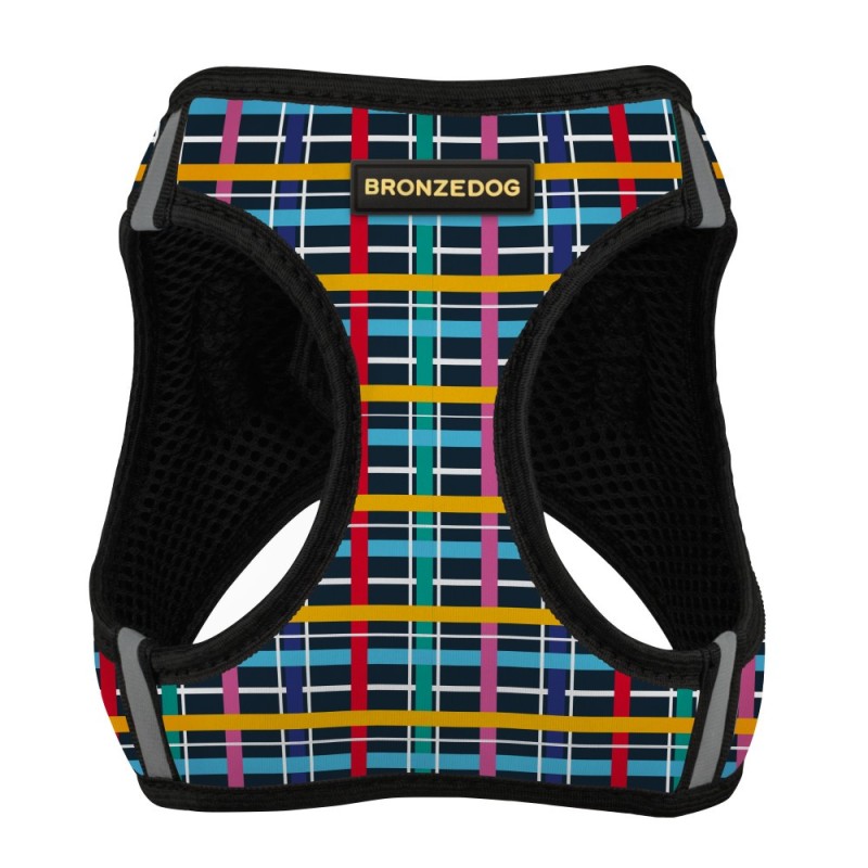 Bronzedog Sport Vest Шлей для собак клітинка