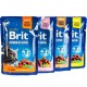 Brit Premium Cat Sterilised Plate in Gravy Pouch Набір консервів для стерилізованих кішок сімейна тарілка в соусі