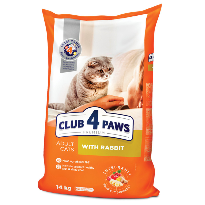 Club 4 Paws Premium Adult Rabbit Сухий корм для дорослих кішок з кроликом