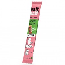 Half&Half Meaty Stick Turkey Kitten Ласощі для кошенят м'ясна паличка з індичкою