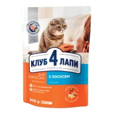 Club 4 Paws Premium Adult Salmon Сухий корм для дорослих кішок з лососем
