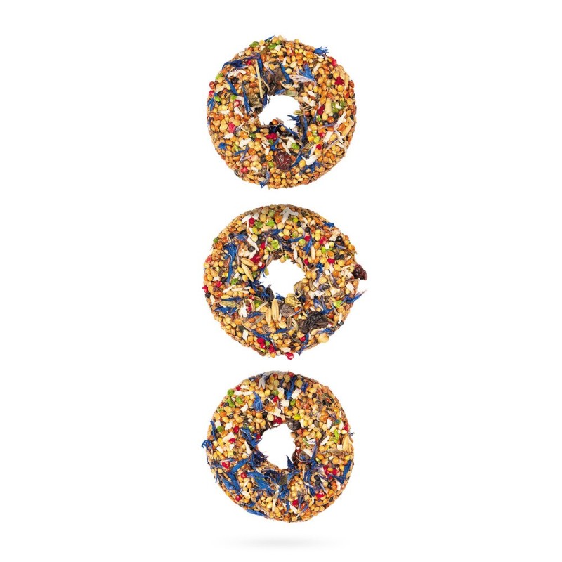 Special One Donuts Лакомства для птиц пончики с барбарисом, васильком и кокосом