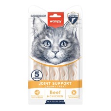 Wanpy Functional Creamy Lickable Treats Joint Suppor Ласощі для кішок рідке для суглобів