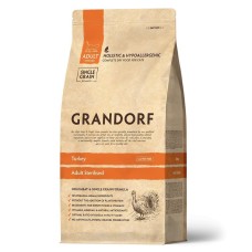 Grandorf Cat Adult Sterilised Turkey Сухий корм для дорослих стерилізованих кішок