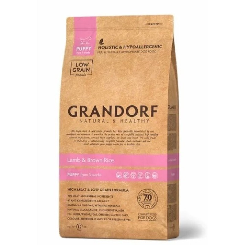 Grandorf Dog Puppy from 3 weeks Lamb & Turkey Сухой корм для щенков от 3 недель с ягненком и индейкой