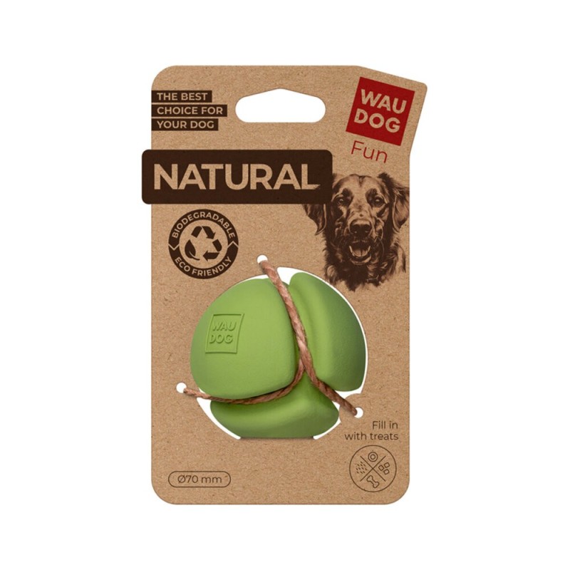 Collar Waudog Fun Natural Игрушка для собак Мяч из биоразлагаемой резины