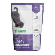 Nature's Protection Dog Adult Sensitive Digestion Lamb Консерви для дорослих собак з чутливим травленням з ягням
